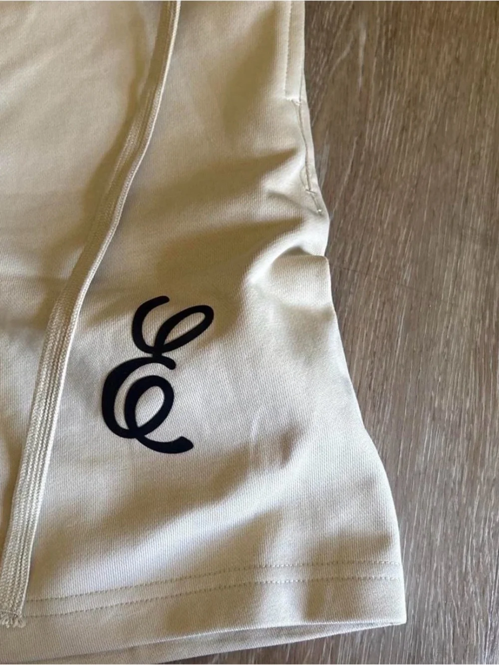 Fear of God ESSENTIALS Cream Drawstring Athletic Shorts